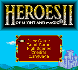 Heroes of Might and Magic II (USA) (En,Fr,De) Title Screen